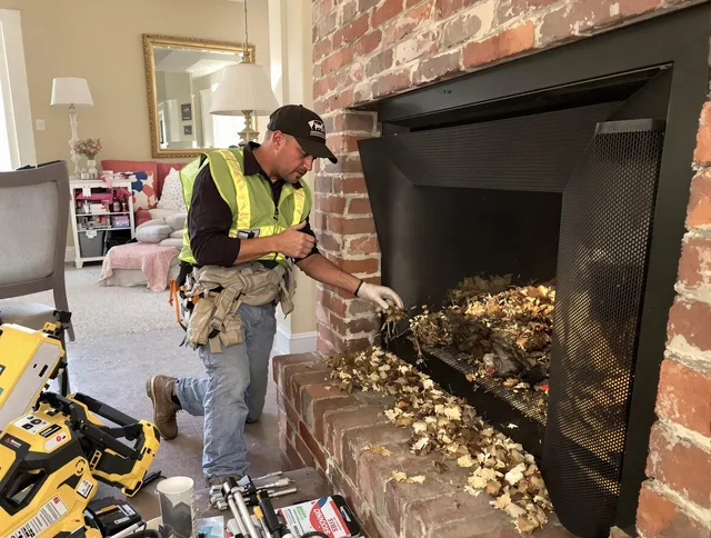 Safe screening installation by Lynnfield Chimney Sweep in Lynnfield, MA