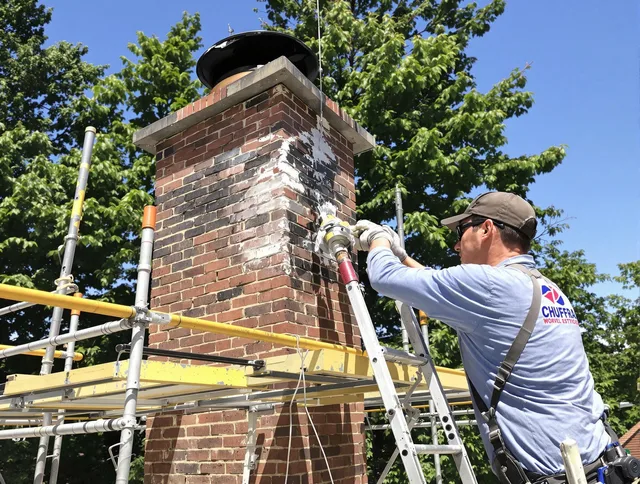 Structural chimney repair by Lynnfield Chimney Sweep in Lynnfield, MA