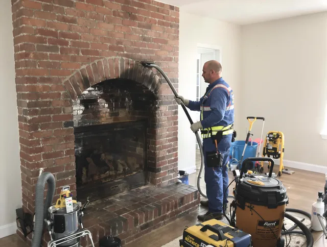 Lynnfield Chimney Sweep expert performing detailed chimney sweep in Lynnfield, MA